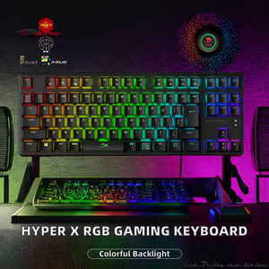 คีย์บอร์ดเกมมิ่ง Hyper X <span class=keywords><strong>Alloy</strong></span> <span class=keywords><strong>Fps</strong></span> <span class=keywords><strong>Pro</strong></span> ขนาดเต็ม 104 ปุ่ม RGB USB - Product Image 2