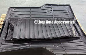 Tapis de <span class=keywords><strong>coffre</strong></span> arrière antidérapants en TPE toutes saisons, tapis de sol pour Ford F150 Long Bed 2015-2025, accessoires pour pick-up - Product Image 3