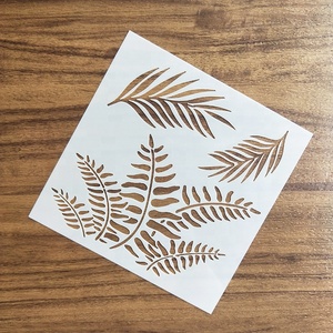 Khuôn Tô Hình Lá Tùy Chỉnh Để Trang Trí Nội Thất Bộ Khuôn Tô Vẽ Tranh Cắt Bằng Laser - Product Image 6