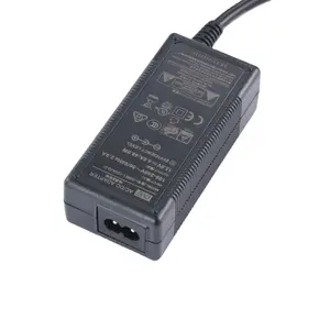 GVE ac dc adapter1a 2a 3a 5v 6v 9v 12v 24v 36v 48w כוח מתאם עם KC ארה"ב FCC CE תעודה