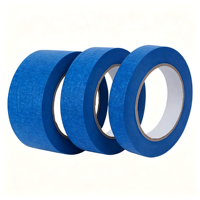 Nastro Adesivo Monofacciale Blu per Pittura d'Interni, Decorazione e Ristrutturazione - Rimozione Pulita delle Linee di Vernice