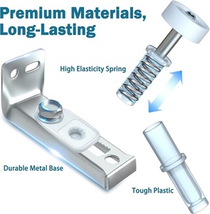 Premium Edelstahl Doppel falttür scharnier-Korrosions beständiger und reibungsloser Betrieb für Schrank/Tor - Product Image 3