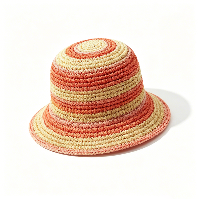 Dégradé crème, orange, terre cuite