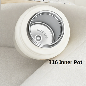 Termo de Acero Inoxidable CUPNICE de 600 ml, Botella de Viaje con Aislamiento de Doble Pared, Color Degradado con Tapa - Product Image 6
