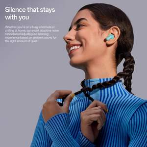 OnePlus Nord Buds 3 Pro, écouteurs sans fil intra-auriculaires avec réduction de bruit, basses profondes, 44 heures d'autonomie, son immersif, contrôle multimédia - Product Image 5