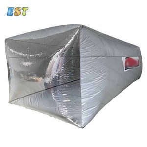 Housse de voiture gonflable anti-poussière, tente à bulles/housse de voiture gonflable avec souffleur d'air intégré - Product Image 2