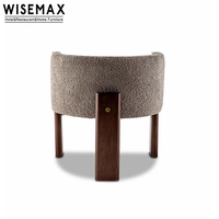 WISEMAX FURNITURE, canapé de luxe italien pour la maison, fauteuil, mobilier de villa, chaise de salon moderne en bois et tissu pour la maison