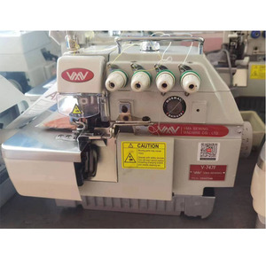 Máquina de Coser Industrial de Alta Calidad V-757F, Tipo Overlock Convencional de 4 Hilos para Cuellos, Vale la Pena Comprar - Product Image 2