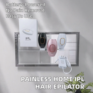 Épilateur laser IPL domestique sans douleur Manuel/Alimenté par batterie Machine d'épilation sans douleur pour usage domestique - Product Image 2