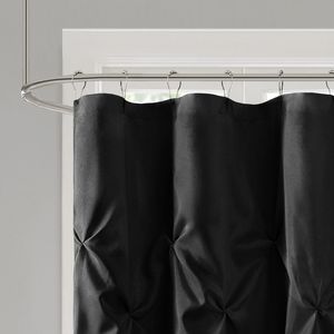 DB Modern & Farmhouse-Style rideau de douche semi-transparent tufté polyester imperméable à l'eau caractéristique Design classique - Product Image 3