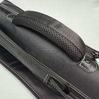 Estuche de Alta Calidad para Tacos de Billar, Seis Compartimentos, 2x4, Ligero, Impermeable, con Parches de Marca