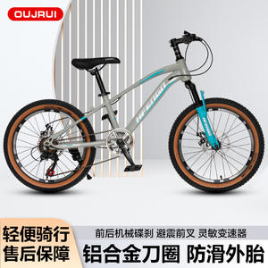 Bicicleta de Montaña Africana de 20 Pulgadas para Niños con Horquilla de Suspensión, Llanta de Aleación de Aluminio, Asiento Cómodo para Niños Unisex de 7 a 10 Años - Product Image 3