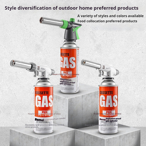 Soplete de tanque de Gas con tarjeta Invertible portátil de alta calidad para barbacoa, encendedor doméstico, encendedor de cocina multifuncional - Product Image 2