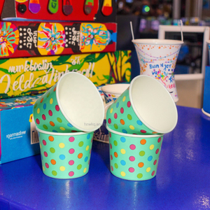 Porte-gobelet en papier artisanal personnalisable de 4oz pour crème glacée pour l'emballage d'usine de nouilles Pizza Hamburgers Aliments pour animaux de compagnie - Product Image 6