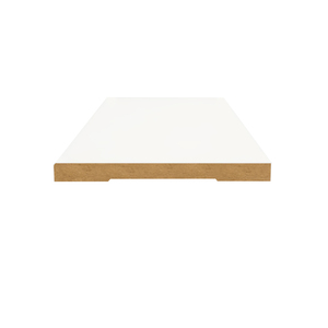 5/8 vào. X 5-1/2 trong. Sàn & trang trí nội thất Trim Trắng primed MDF ván chân tường đúc - Product Image 3