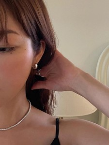 Korean Fashion Trendy Fine Hoop Earrings 925 <strong>Silver</strong> Stamped <strong>Huggie</strong> for Women-Wholesale - Product Image 5