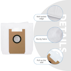 Sacs à poussière de remplacement compatibles avec les aspirateurs <span class=keywords><strong>Airrobo</strong></span> T20 T20+ T25+ T30+ Sacs à poussière personnalisés disponibles - Product Image 3
