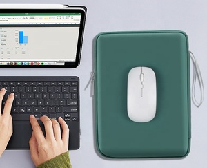 Pu Da Kinh Doanh Dây Kéo Điện Tử Tổ Chức Du Lịch 7.9 10.9 12.9 Inch Máy Tính Xách Tay Máy Tính Xách Tay Máy Tính Bảng Tay Áo Trường Hợp Túi Cho <span class=keywords><strong>Ipad</strong></span> - Product Image 3