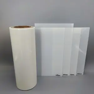 China Leverancier Elektrische Isolatiematerialen Melkachtig Wit Polyester Mylar Filmrol