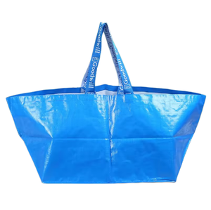 Wholesale <b>Medium</b> Capacity PP Woven Tote Bags Environmentally Friendly & Durable <b>Handbags</b> Custom Logo Waterproof Shopping Bags - Product Image 1