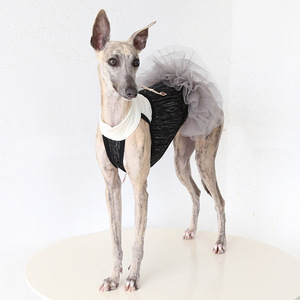 Último Diseño de Vestido Vintage para <span class=keywords><strong>Perro</strong></span>, Ropa de Moda con Falda Abullonada, Ropa Casual de Verano para Perros - Product Image 4