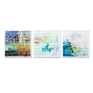 Arte de pared 3D de diseño artístico profesional, cuadro de Arte Moderno de lujo acrílico enmarcado para decoración de pared de hotel - Product Image 1