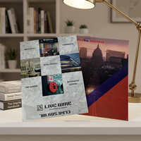 Carpeta para Tarjetas Coleccionables Personalizada de Alta Calidad, A4, Cartón Blanco, Laminado Mate, con Ranuras Completas para Tarjetas, Impresión de Carpetas de Presentación de Documentos