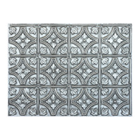 Livraison incluse, dalles de plafond imitation étain 24x18 pouces, panneau mural intérieur en PVC gaufré pour restaurants et bars PLB10 Étain antique