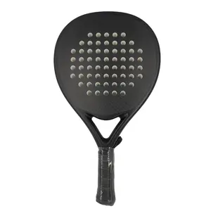 Raquette de padel souple personnalisée Oem Raquete Bolas De Tenis Raquette de plage professionnelle Ensemble de pagaies en bois Paleta Padel Chine