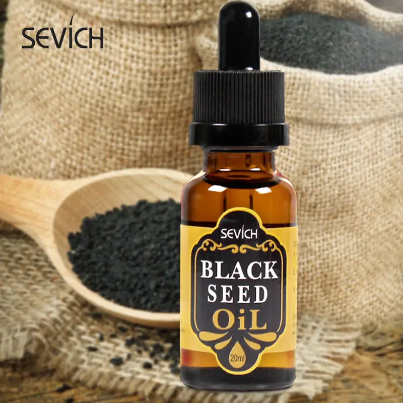 Оптовая продажа, масло черных семян для роста волос, 100% натуральное масло черных семян