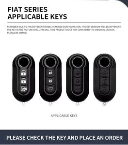 <span class=keywords><strong>Coque</strong></span> de clé de voiture à 3 boutons modifiée avec télécommande pour <span class=keywords><strong>Fiat</strong></span> 500 <span class=keywords><strong>Panda</strong></span> Punto Bravo, <span class=keywords><strong>coque</strong></span> de clé non coupée avec porte-clés - Product Image 4