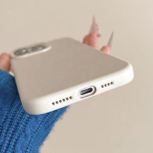 Funda de teléfono móvil de silicona suave con logotipo personalizado para iPhone <span class=keywords><strong>15</strong></span> y 16, funda de teléfono con protección de cámara para iPhone 14 Pro 13 Pro Max - Product Image 3