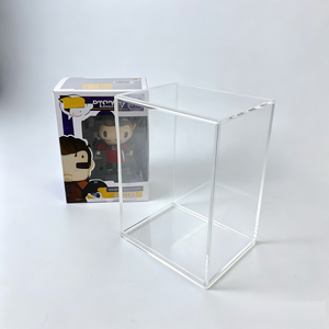 Wholesale Factory Direct Stackable Anti UV 4 Inch <b>Acrylic</b> Case for TCG Collectible Toy Showcase - Product Image 2