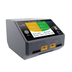 Cargador Inteligente <span class=keywords><strong>de</strong></span> Doble Canal HOTA D6 DC650W 15A - Equilibrio <span class=keywords><strong>de</strong></span> Baterías LiPo para Drones <span class=keywords><strong>de</strong></span> Carreras FPV y Aeromodelos - Product Image 4