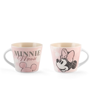 Taza de Té de Cerámica de Minnie Mouse, 280cc, Diseño Rosa - Product Image 1