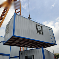 Maison pliante entièrement meublée maison modulaire à ossature petite maison préfabriquée portable de 20 pieds
