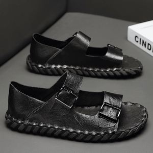 Pantoufles décontractées tendance avec logo personnalisé, nouveau design, pantoufles pour hommes avec semelle en liège - Product Image 5