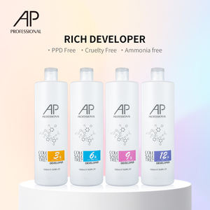 Vente en gros AP 1000ml oxydant pour cheveux hydrogène professionnel 3% 6% 9% 12% peroxyde hydrogène développeur de couleur des cheveux avec emballage de sac - Product Image 2