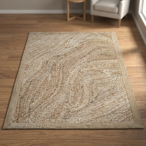 Wholesale Eco-Friendly Handmade Non-Slip Rectangle Door <b>Mats</b> <b>for</b> Home & Hotel Use Durable Jute Area Carpets Living Room Bedroom - Product Image 2