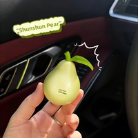 Diffuseur désodorisant en forme de fruit pour voiture, ornement parfumé à fixer sur grille d'aération, perle parfumée purifiante