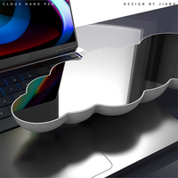 Ensemble de souris et repose-poignets ergonomique avec logo personnalisé, tapis de bureau esthétique en mousse à mémoire de forme pour le bureau et le gaming, vente en gros