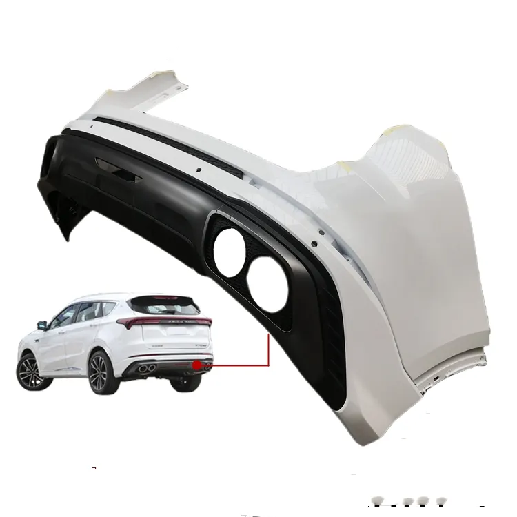 Piastra di protezione inferiore spoiler paraurti posteriore per Chery Jetour x70plus paraurti posteriore x70 plus piastra di rivestimento della barra posteriore