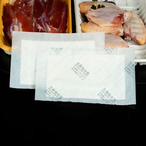 High Quality Packaging Soaker Pad 180*100mm <b>Meat</b> <b>Poultry</b> Fresh Water Absorbent Pad - Product Image 6