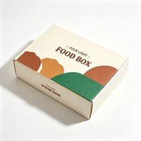 Caja Biodegradable para Sushi de Alta Calidad, Caja para Llevar Comida, Caja Personalizada para Sushi y Pizza con Divisores, Caja para Sándwiches