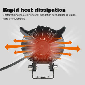 <span class=keywords><strong>Prix</strong></span> d'usine Projecteur d'éclairage avant de <span class=keywords><strong>moto</strong></span> Phare à LED à trois yeux et feux de croisement pour <span class=keywords><strong>moto</strong></span> - Product Image 4