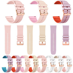 Correas de Silicona de 20 mm con Hebilla de 8 Colores, Compatibles con Relojes Deportivos de Lujo para Mujer, Repuesto para <span class=keywords><strong>Amazfit</strong></span> <span class=keywords><strong>GTS</strong></span> <span class=keywords><strong>3</strong></span>/2/2e - Product Image 5