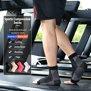 Custom Open-toe Sport <b>Socks</b> <b>Compression</b> <b>Socks</b> Wholesale Graduated Pressure Recovery Performance Athletic <b>Socks</b> - Product Image 1