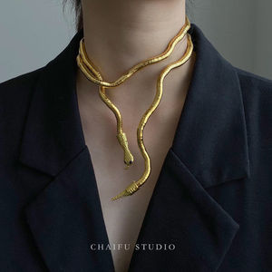 Adjustable Snake Flexible Wrap Bracelet Bendable Punk Snake <strong>Necklace</strong> Choker Multi-Purpose <strong>Medusa</strong> <strong>Necklace</strong> - Product Image 4