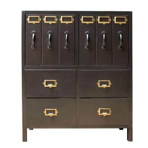 Armoire de rangement industrielle moderne de luxe pour la maison et le salon conception en métal multi-tiroirs pour les outils de cuisine et d'entrepôt d'atelier - Product Image 1