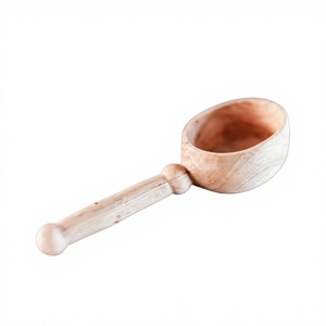 Cuillère à café en bois écologique personnalisée avec long manche, bois naturel, capacité 10ml/20ml/30ml, finition miroir, cuillère doseuse - Product Image 5